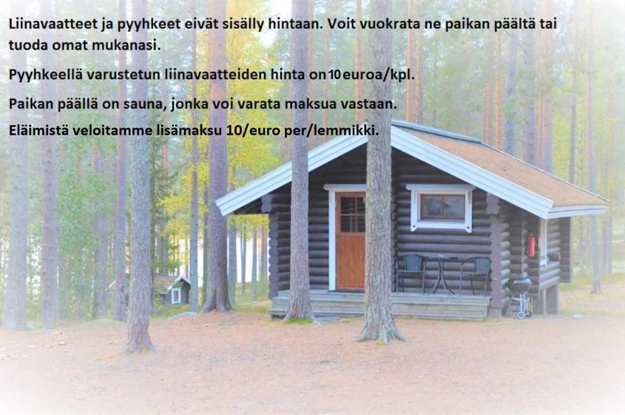 ホテル Laahtanen Camping Ristijärvi エクステリア 写真