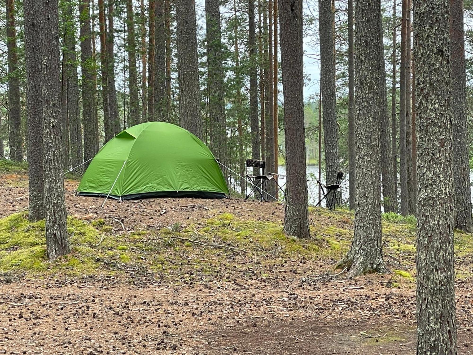 ホテル Laahtanen Camping Ristijärvi エクステリア 写真