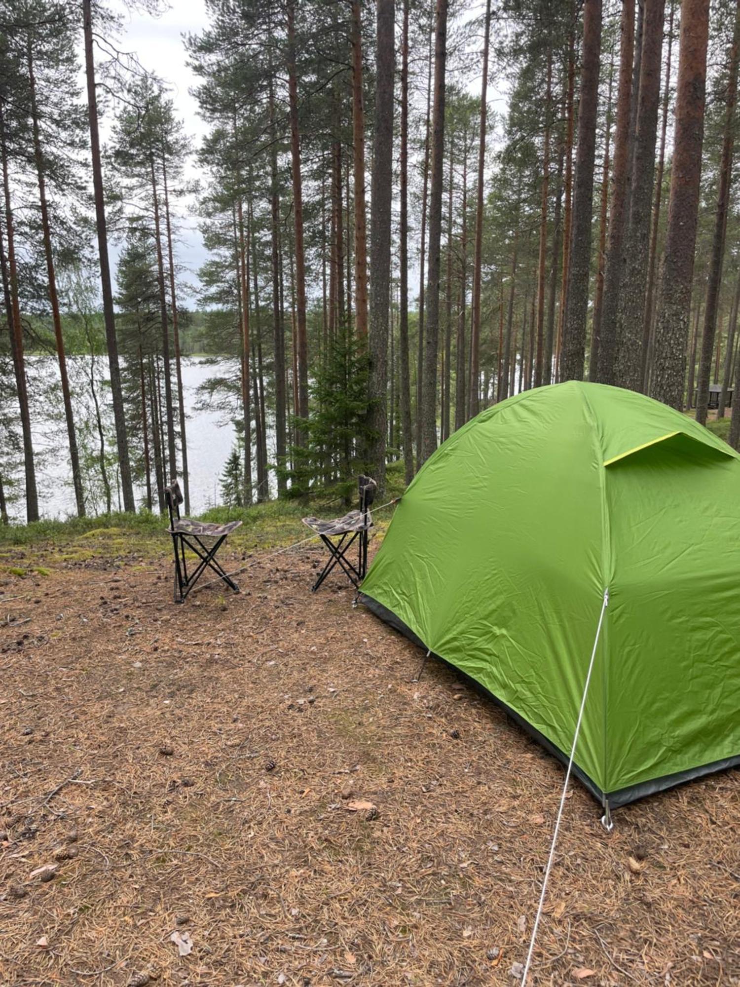 ホテル Laahtanen Camping Ristijärvi エクステリア 写真