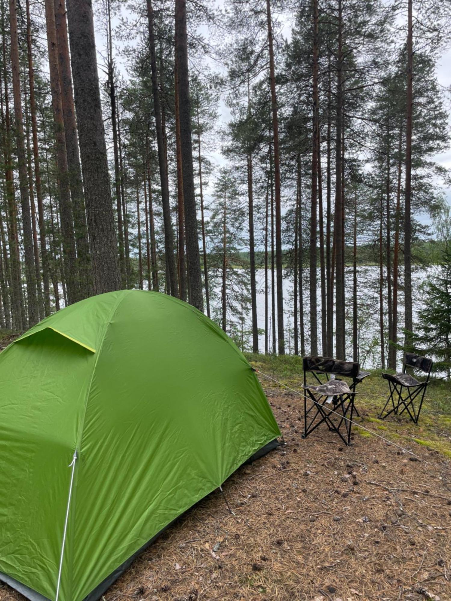 ホテル Laahtanen Camping Ristijärvi エクステリア 写真