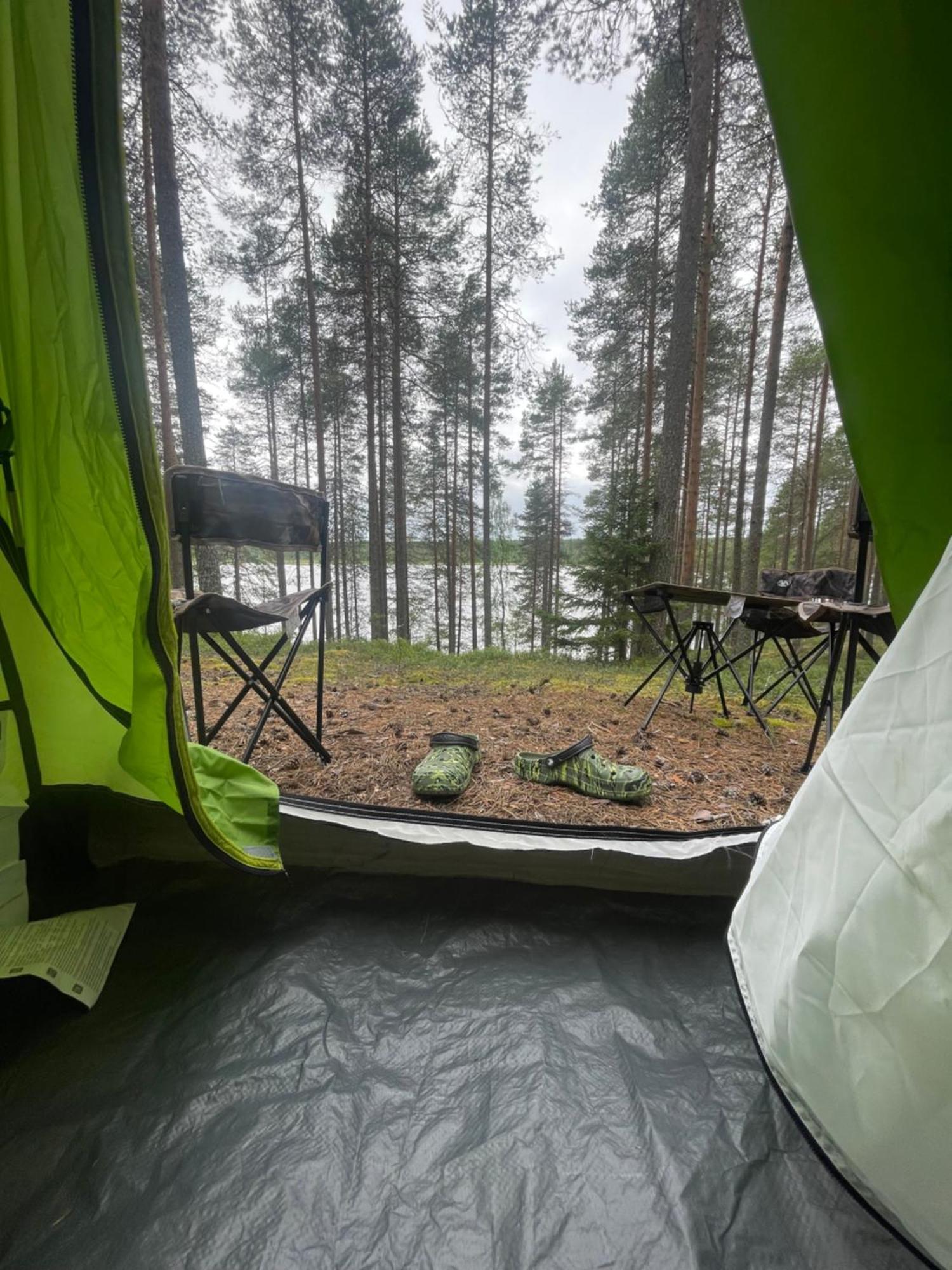 ホテル Laahtanen Camping Ristijärvi エクステリア 写真