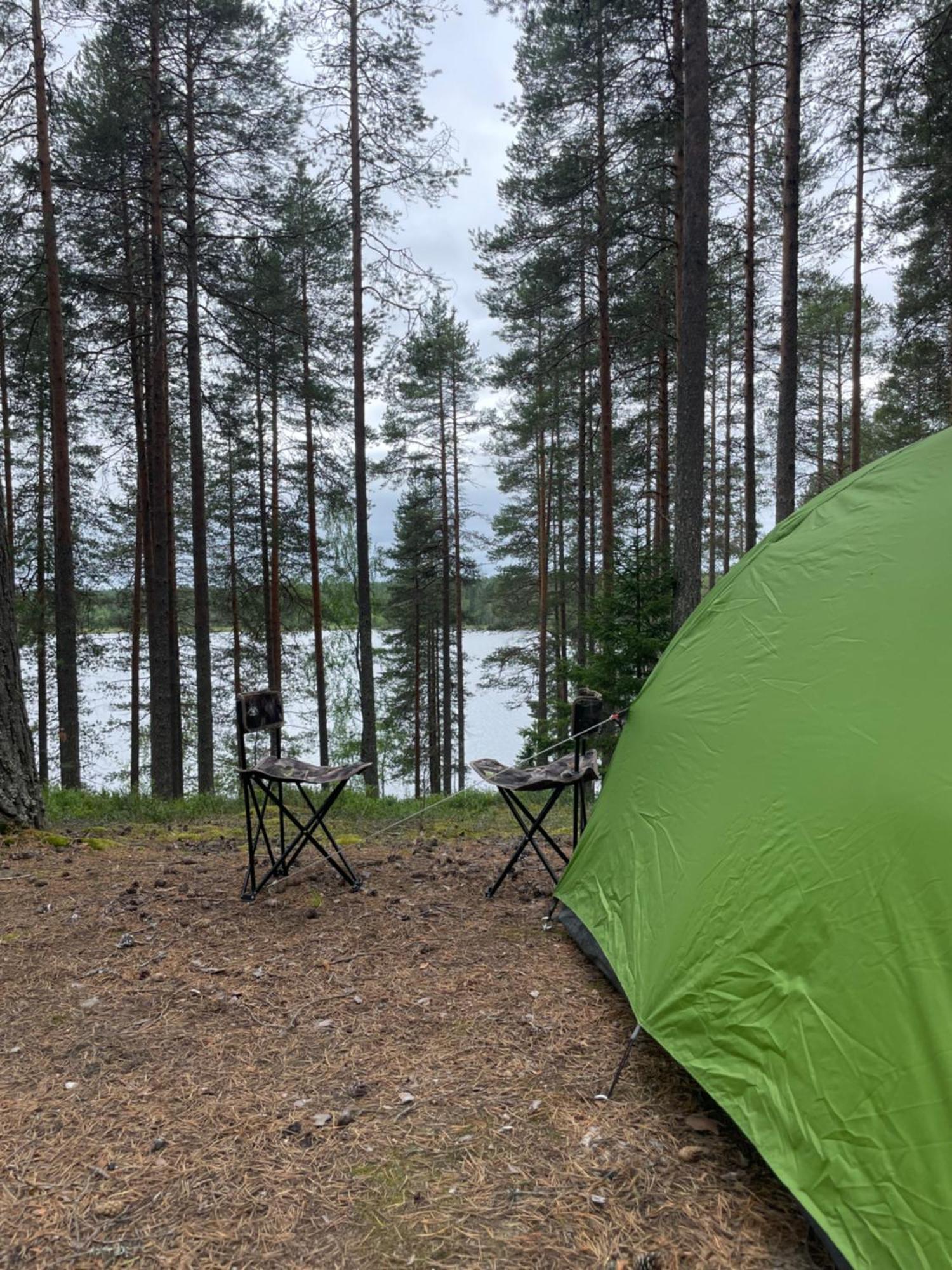 ホテル Laahtanen Camping Ristijärvi エクステリア 写真