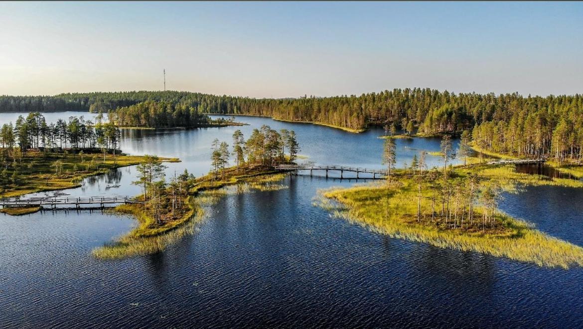 ホテル Laahtanen Camping Ristijärvi エクステリア 写真