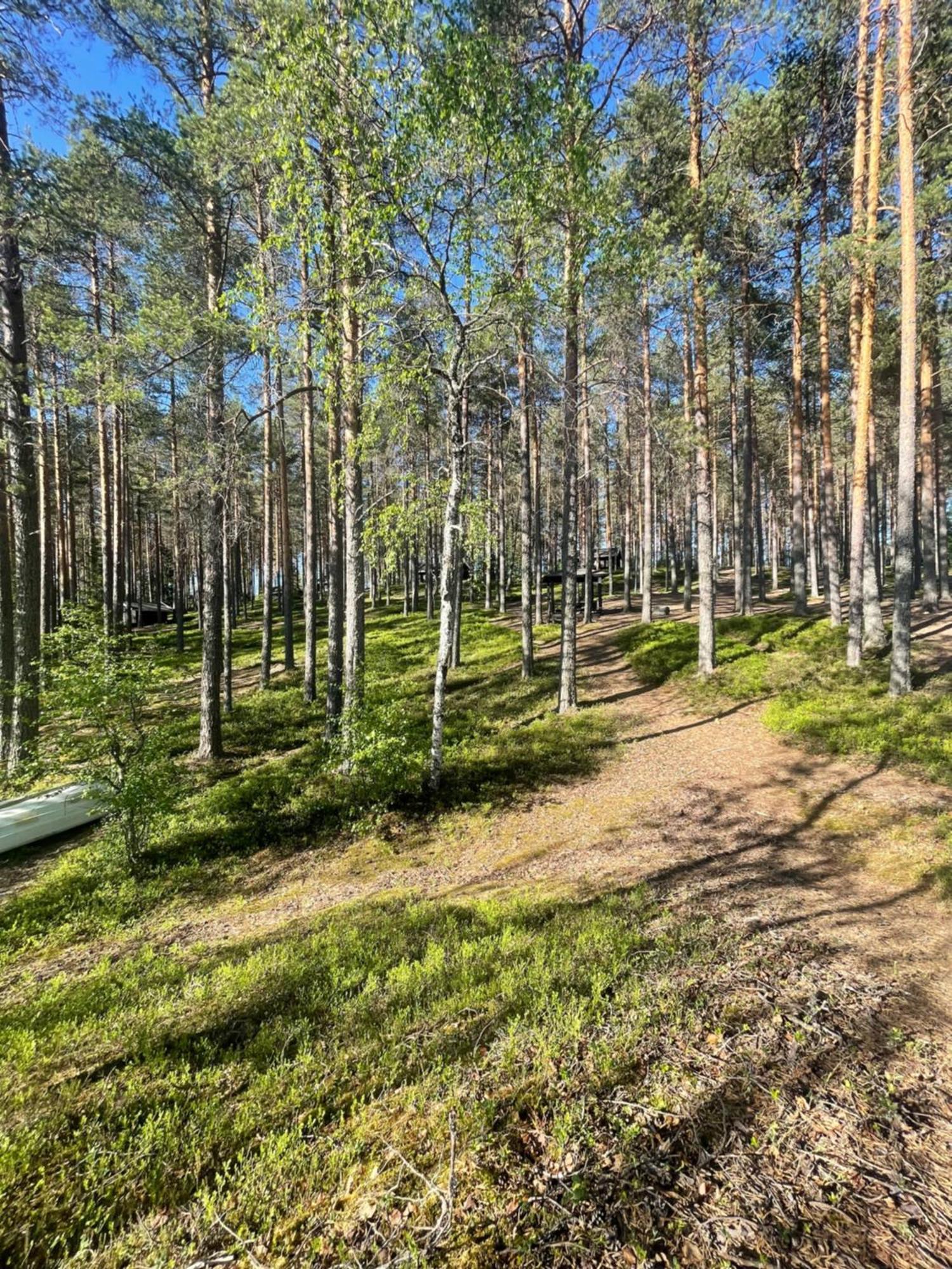 ホテル Laahtanen Camping Ristijärvi エクステリア 写真