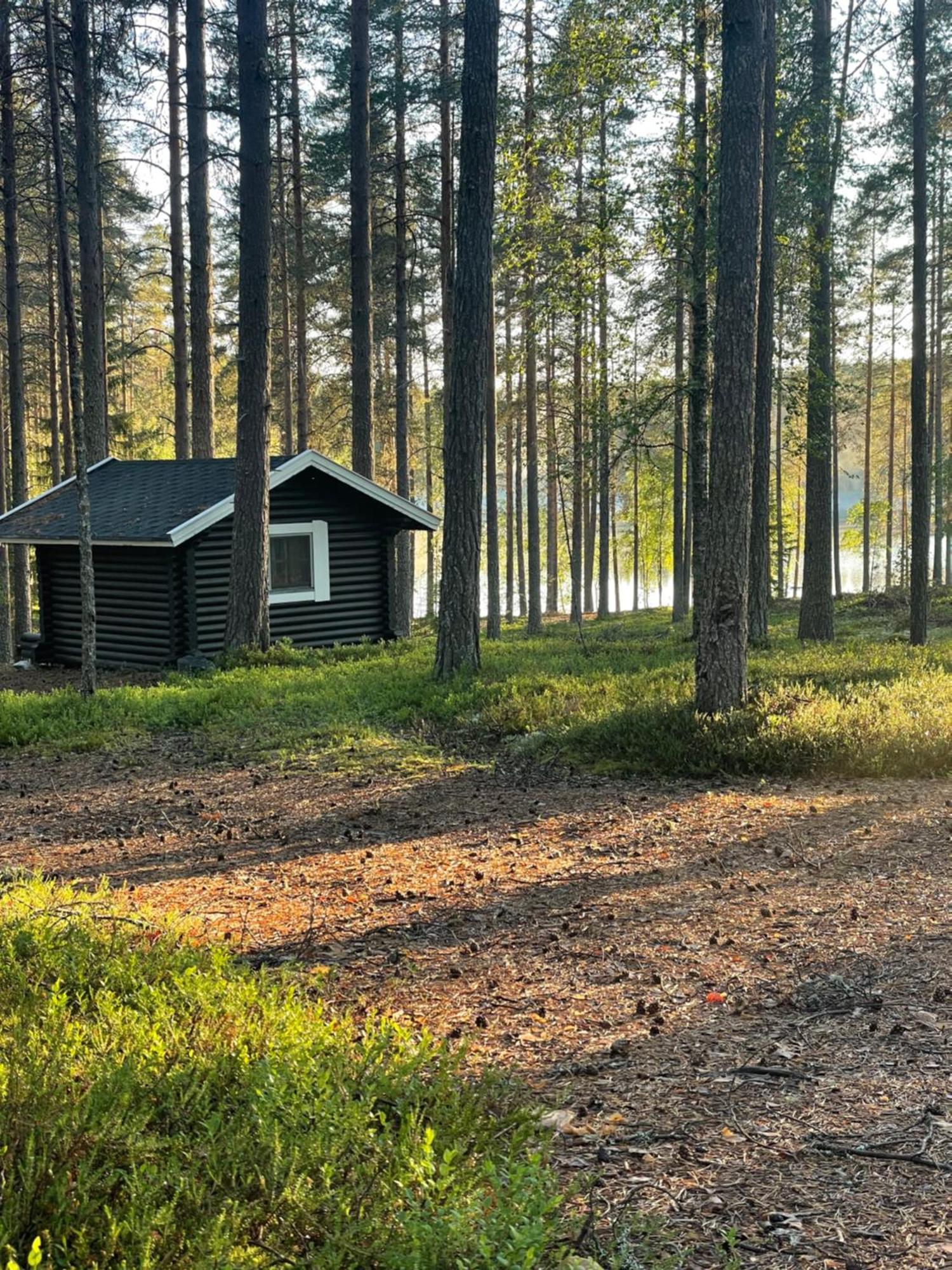 ホテル Laahtanen Camping Ristijärvi エクステリア 写真