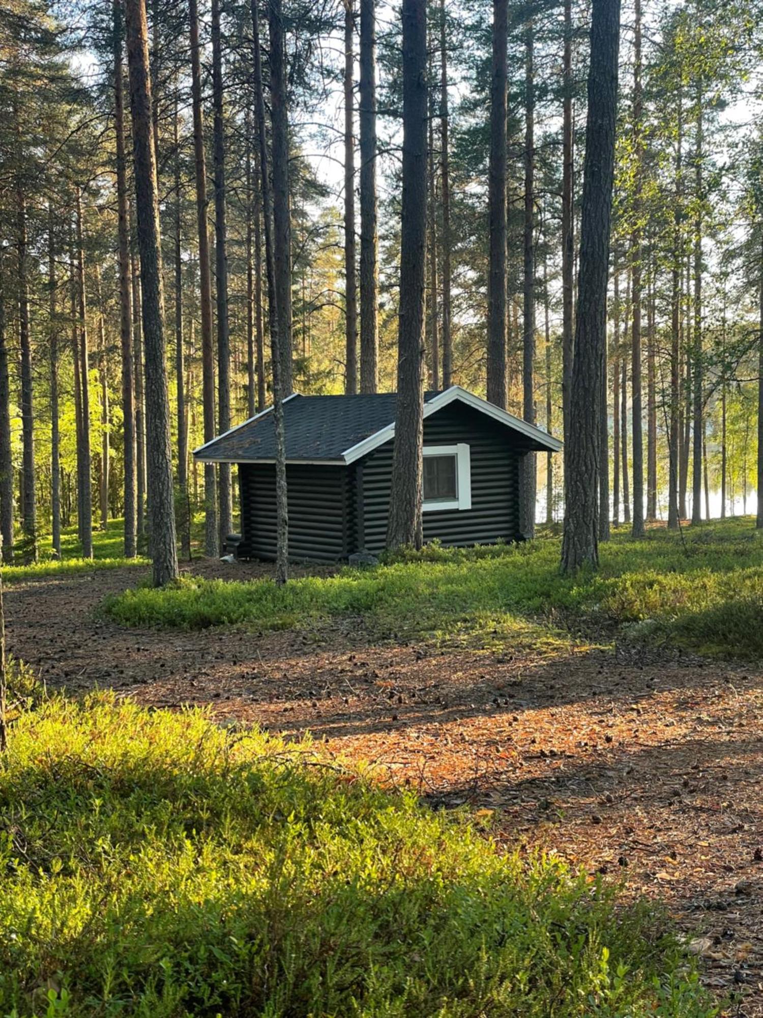 ホテル Laahtanen Camping Ristijärvi エクステリア 写真