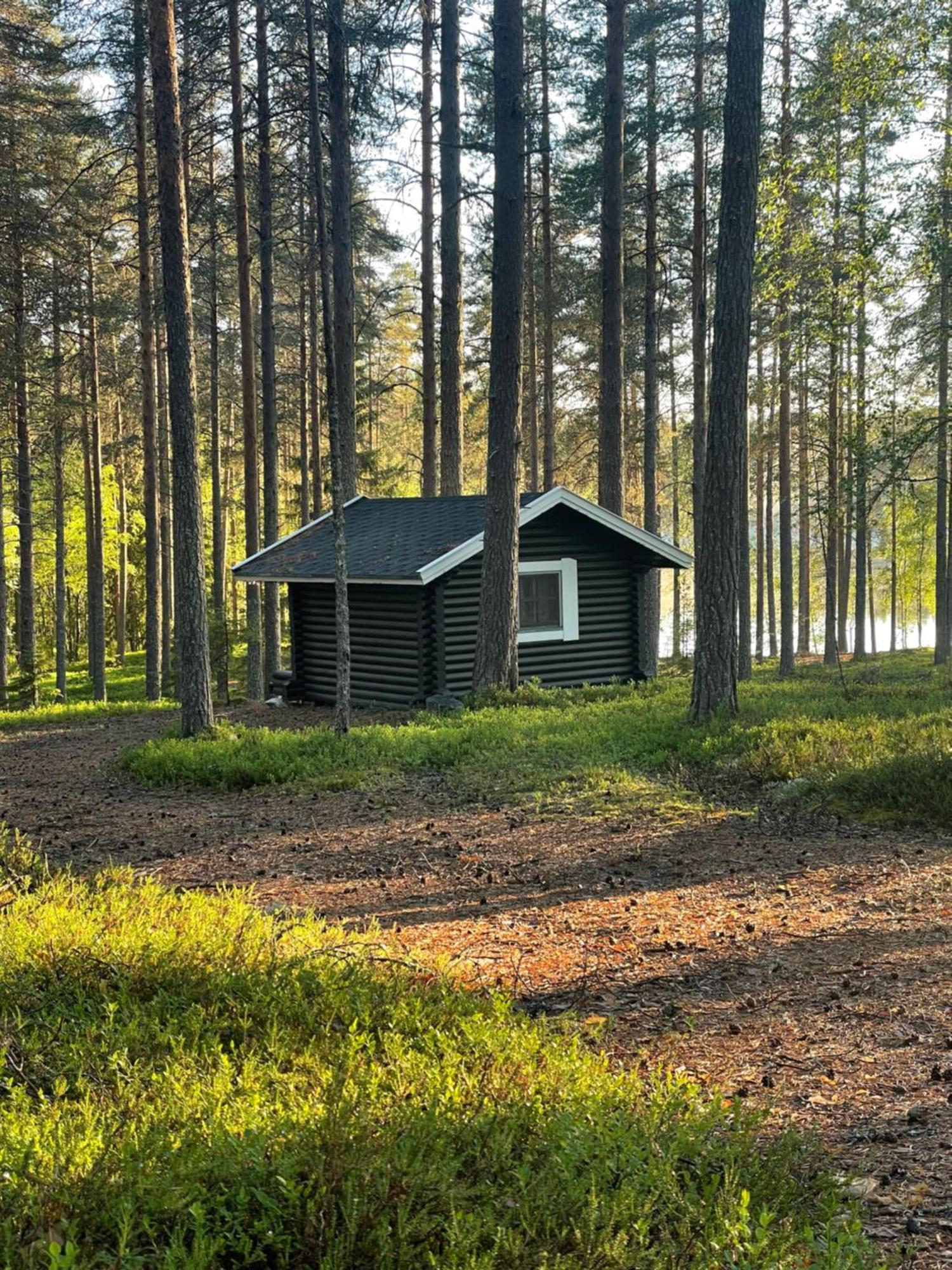 ホテル Laahtanen Camping Ristijärvi エクステリア 写真