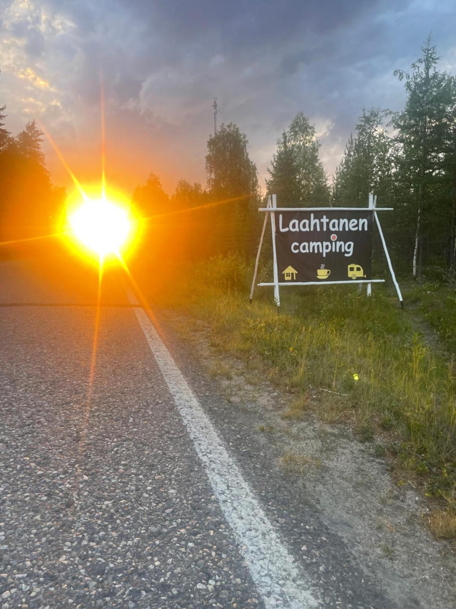 ホテル Laahtanen Camping Ristijärvi エクステリア 写真