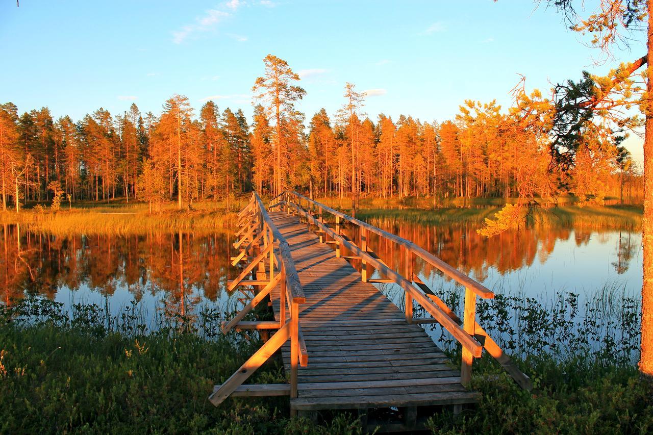 ホテル Laahtanen Camping Ristijärvi エクステリア 写真