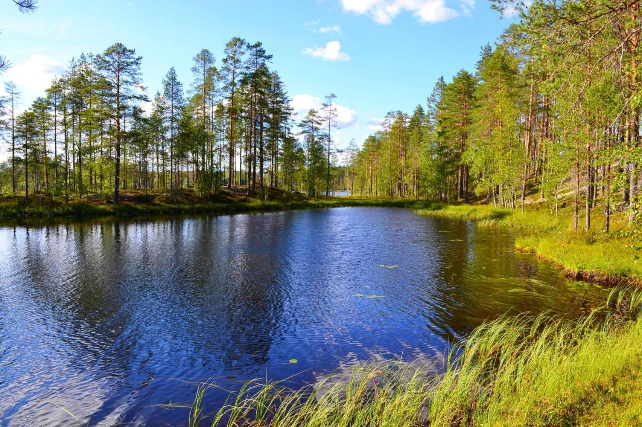 ホテル Laahtanen Camping Ristijärvi エクステリア 写真