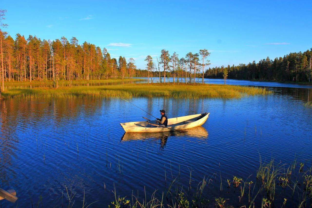 ホテル Laahtanen Camping Ristijärvi エクステリア 写真