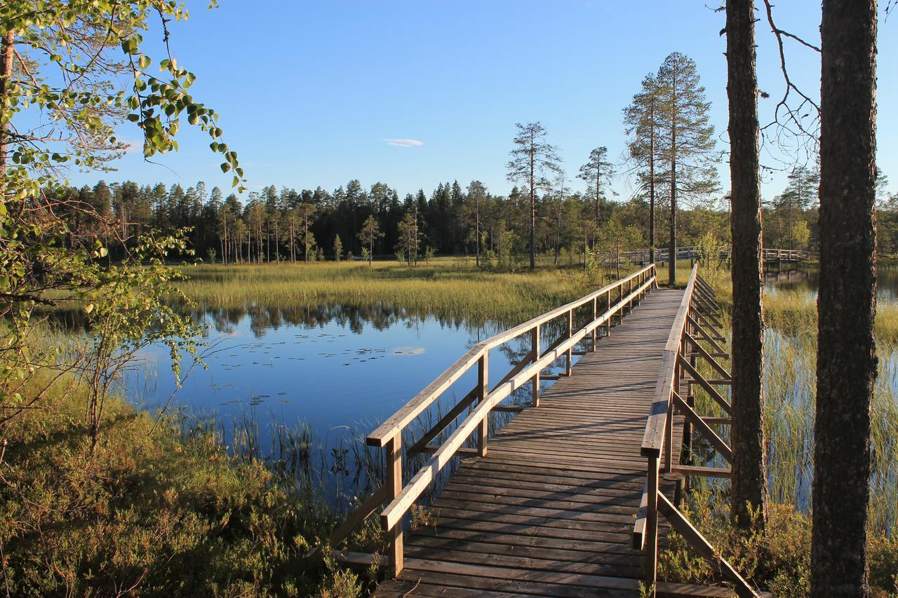 ホテル Laahtanen Camping Ristijärvi エクステリア 写真